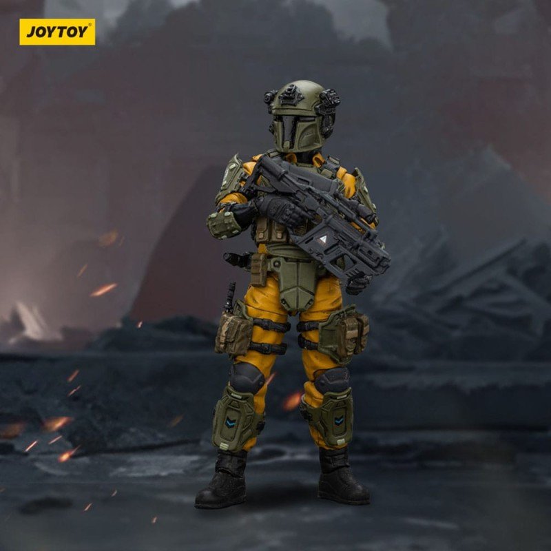 APOC Series Dark Source Action Figur Stellar Scar Assault Team Firesulfur 11 cm | 6927054401901