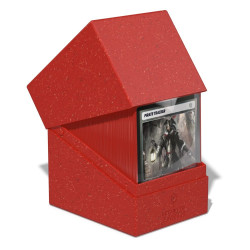 Ultimate Guard Return To Earth Boulder Deck Case 133+ taille standard Rouge
