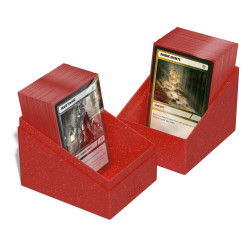 Ultimate Guard Return To Earth Boulder Deck Case 133+ taille standard Rouge