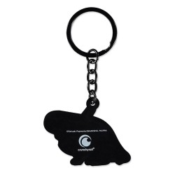 Chainsaw Man porte-clés caoutchouc Pochita Sitting | 8718526418347