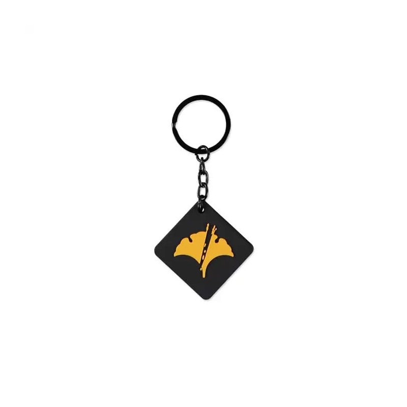 Ghost of Yotei porte-clés caoutchouc Ginko | 8718526417920