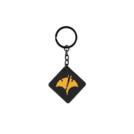Ghost of Yotei porte-clés caoutchouc Ginko | 8718526417920