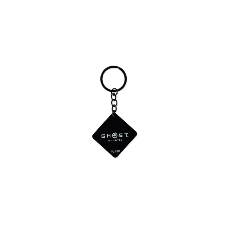 Ghost of Yotei porte-clés caoutchouc Ginko | 8718526417920