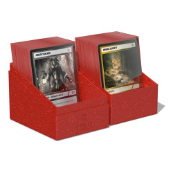 Ultimate Guard Return To Earth Boulder Deck Case 133+ taille standard Rouge