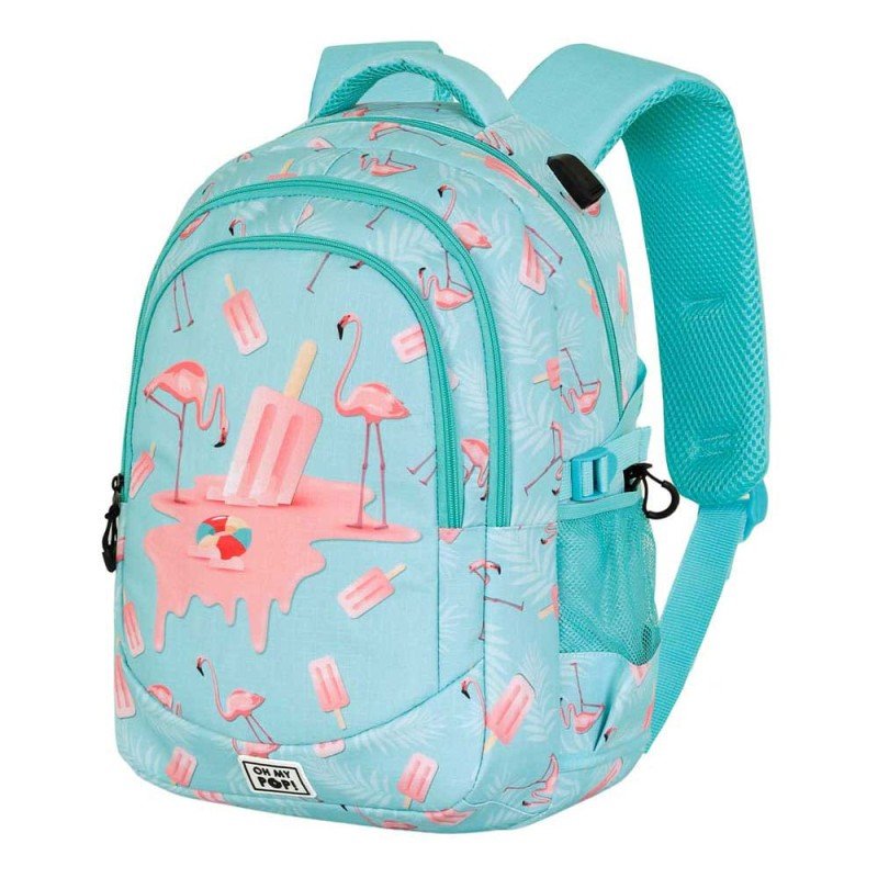 Oh My Pop! sac à dos Plus Running Ice Flamingo | 8445118069990