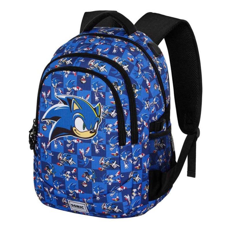 Sonic The Hedgehog Plus Running Backpack Sega Action | 8445118072877