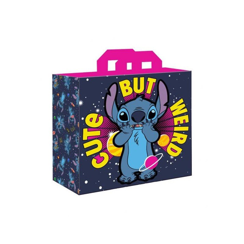 Lilo & Stitch sac shopping Stitch Cute But Weird | 3700891704083