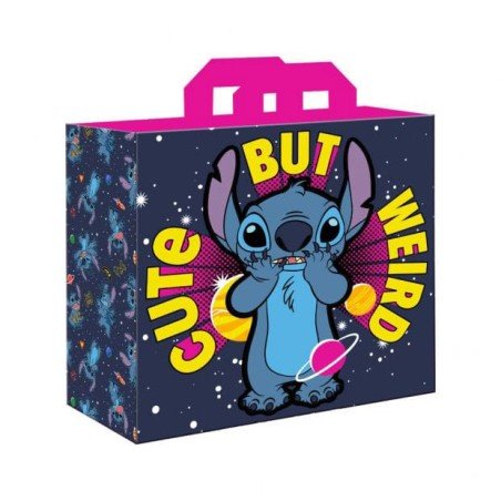 Lilo & Stitch sac shopping Stitch Cute But Weird | 3700891704083