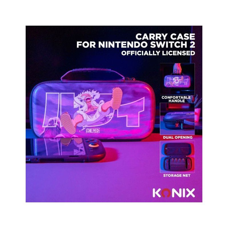 One Piece sac de transport portable Switch 2 Purple | 3328170304474