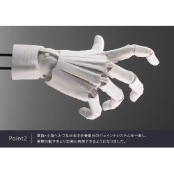Takahiro Kagami PVC Artist Support Item Hand 1/1 Model Men /L Gray 22 cm | 4934054067282
