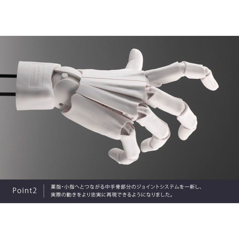 Takahiro Kagami Artist Support Item Hand PVC 1/1 Model Men /L Gray 22 cm | 4934054067282