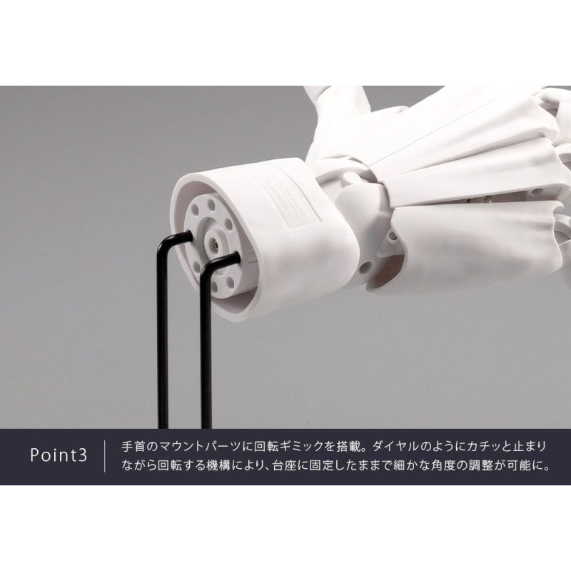 Takahiro Kagami Artist Support Item Hand PVC 1/1 Model Men /L Gray 22 cm | 4934054067282