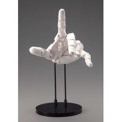 Takahiro Kagami Artist Support Item Hand PVC 1/1 Model Men /L White 22 cm | 4934054067299