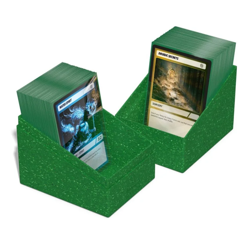 Ultimate Guard Return To Earth Boulder Deck Case 133+ Standard Size Green | 4056133025119