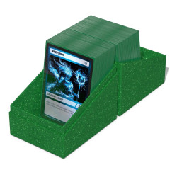 Ultimate Guard Return To Earth Boulder Deck Case 133+ taille standard Vert
