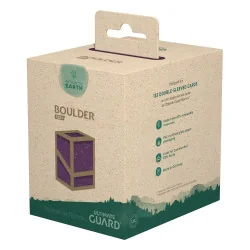 Ultimate Guard Return To Earth Boulder Deck Case 133+ Standard Size Purple | 4056133025096
