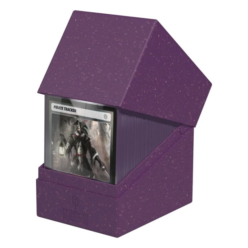 Ultimate Guard Return To Earth Boulder Deck Case 133+ Standard Size Purple | 4056133025096