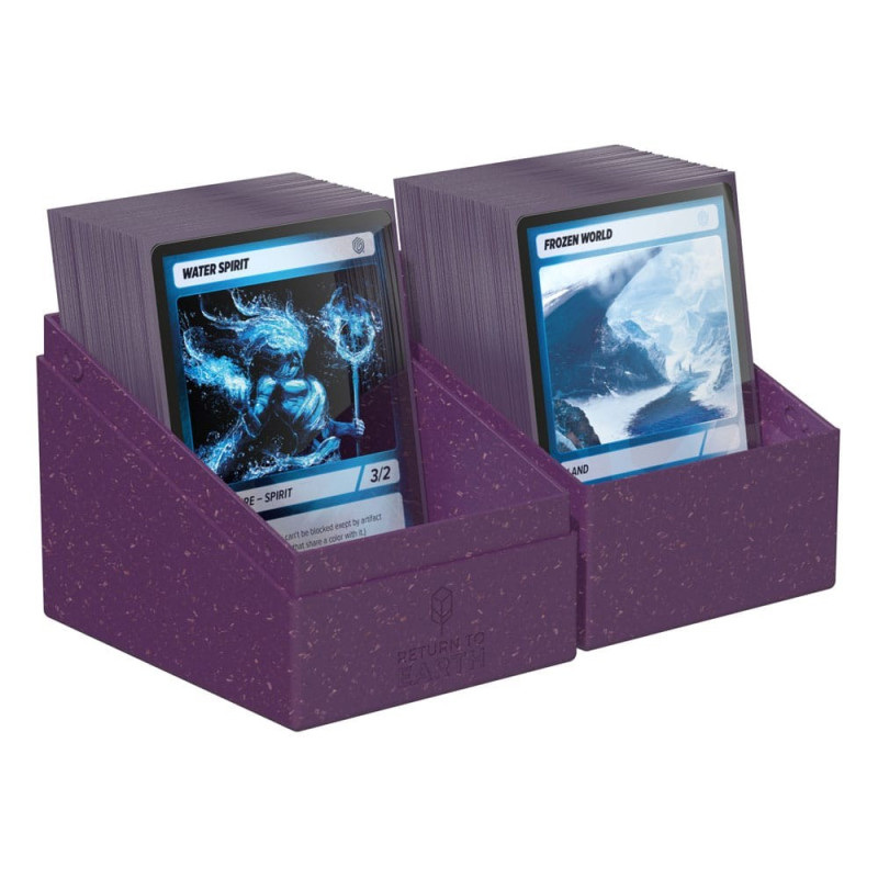 Ultimate Guard Return To Earth Boulder Deck Case 133+ Standaard Maat Paars