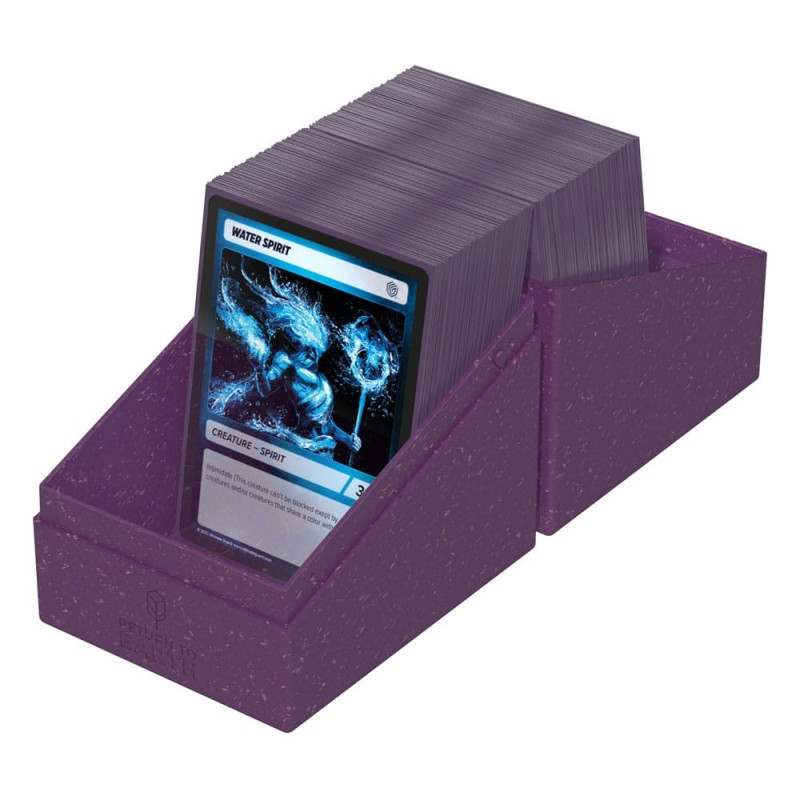 Ultimate Guard Return To Earth Boulder Deck Case 133+ Standaard Maat Paars