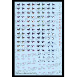 Megami Device M.S.G. accessoire pour figurines Plastic Model Kit 1/1 Desire Maiden Raider Eye Decal Set | 4934054068753