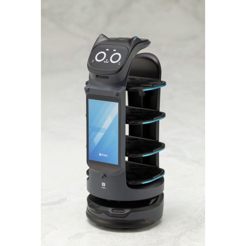 Pudu Robotics Plastic Model Kit Bellabot Black Ver. 11 cm | 4934054069569