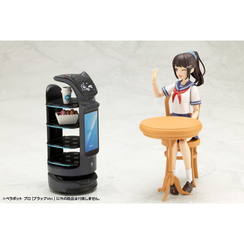 Pudu Robotics Plastic Model Kit Bellabot Black Ver. 11 cm | 4934054069569