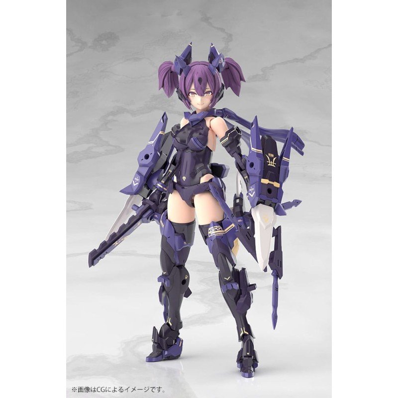 Megami Device figurine Plastic Model Kit 1/1 Asra Ninja Kaname Shadow Edition Full Package 14 cm | 4934054077106