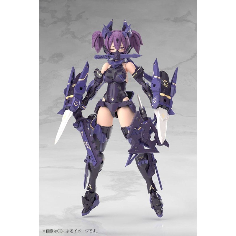 Megami Device figurine Plastic Model Kit 1/1 Asra Ninja Kaname Shadow Edition Full Package 14 cm | 4934054077106