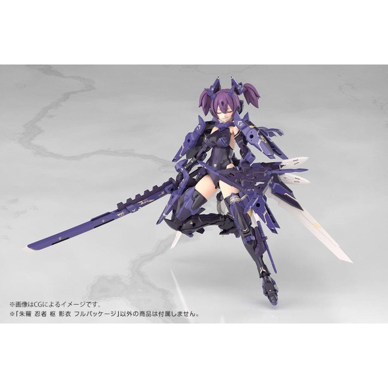 Megami Device figurine Plastic Model Kit 1/1 Asra Ninja Kaname Shadow Edition Full Package 14 cm | 4934054077106