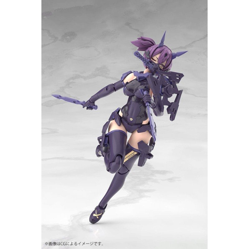 Megami Device figurine Plastic Model Kit 1/1 Asra Ninja Kaname Shadow Edition Full Package 14 cm | 4934054077106