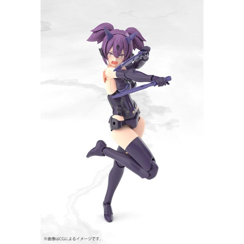 Megami Device figurine Plastic Model Kit 1/1 Asra Ninja Kaname Shadow Edition Full Package 14 cm | 4934054077106