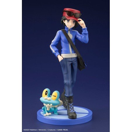 Pokémon statuette PVC ARTFXJ 1/8 Kalem & Grenousse 20 cm | 4934054071654