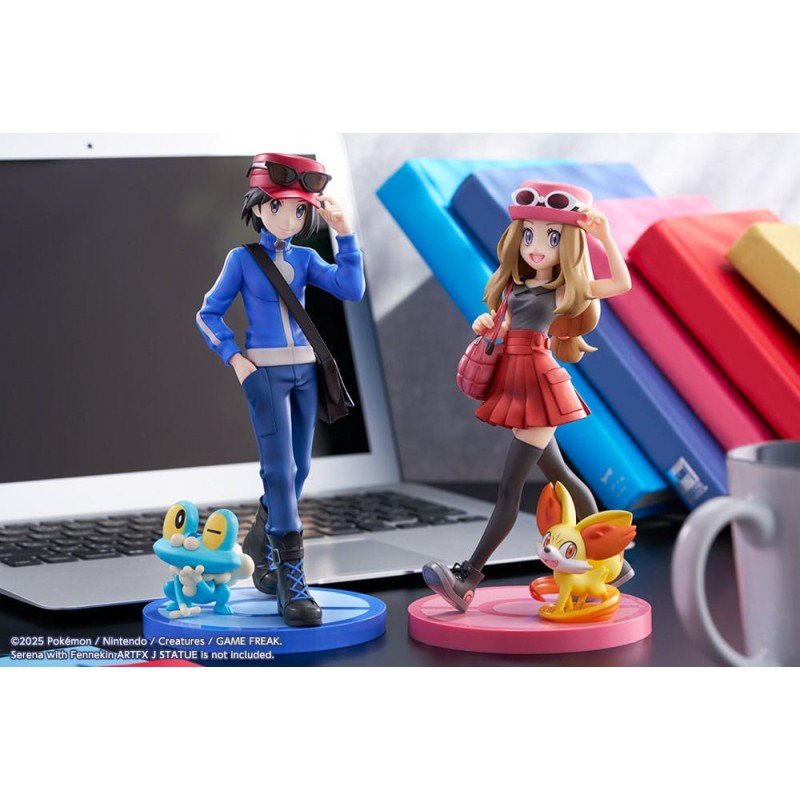 Pokémon statuette PVC ARTFXJ 1/8 Kalem & Grenousse 20 cm | 4934054071654