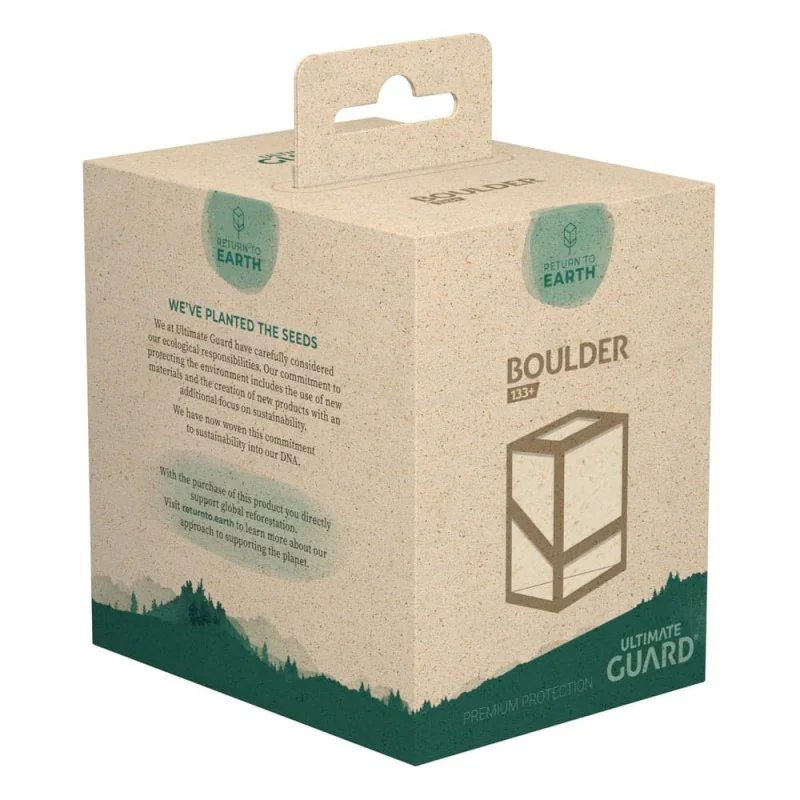 Ultimate Guard Return To Earth Boulder Deck Case 133+ Standard Size Natural | 4056133025157