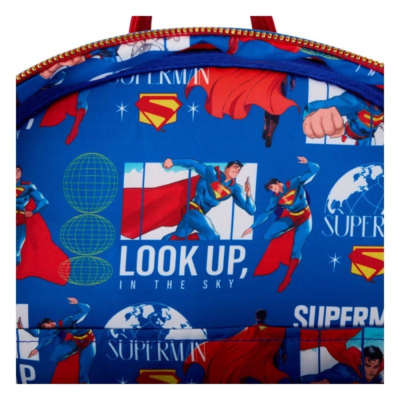 Warner Bros by Loungefly Full-Size Backpack Superman | 0671803548947