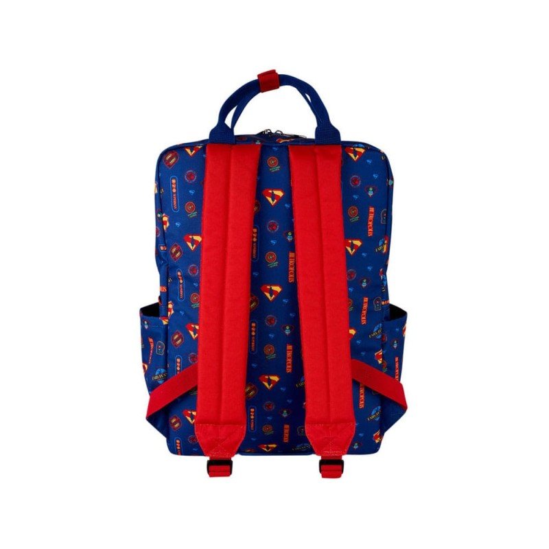 DC Comics by Loungefly Full-Size Nylon Backpack Superman | 0671803553958