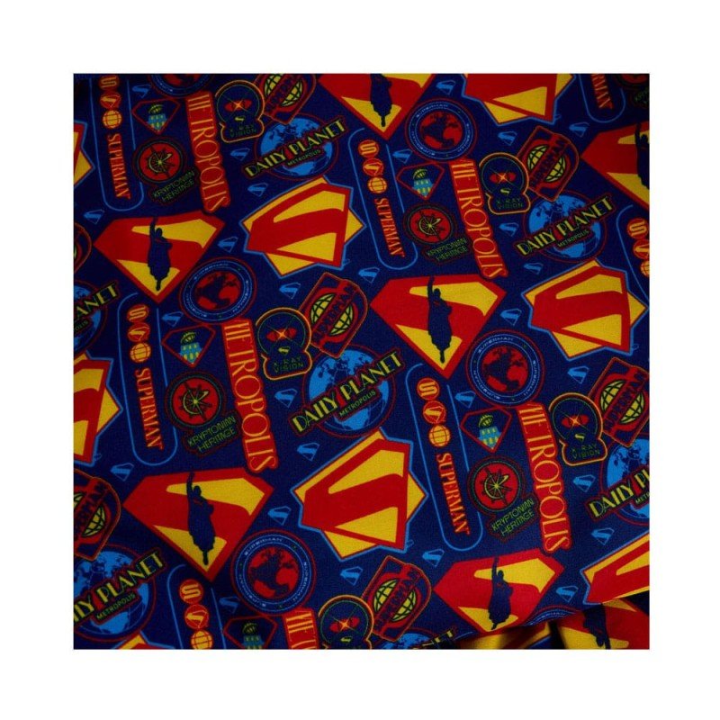 DC Comics by Loungefly Full-Size Nylon Backpack Superman | 0671803553958