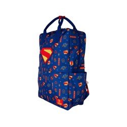 DC Comics by Loungefly Full-Size Nylon Backpack Superman | 0671803553958