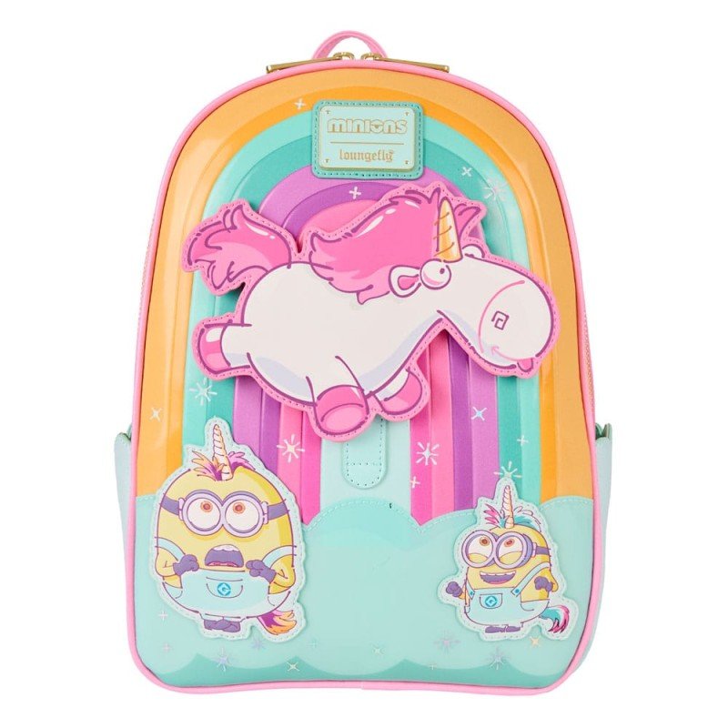 Minions by Loungefly Mini Backpack Fluffy Unicorn | 0671803548459