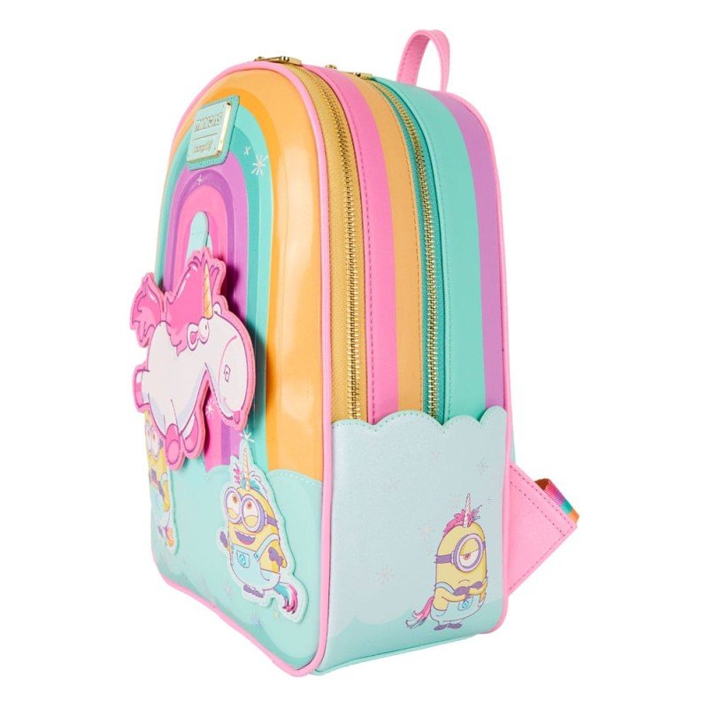 Minions by Loungefly Mini Backpack Fluffy Unicorn | 0671803548459