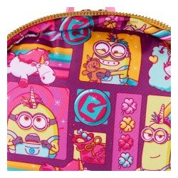 Minions by Loungefly Mini Backpack Fluffy Unicorn | 0671803548459
