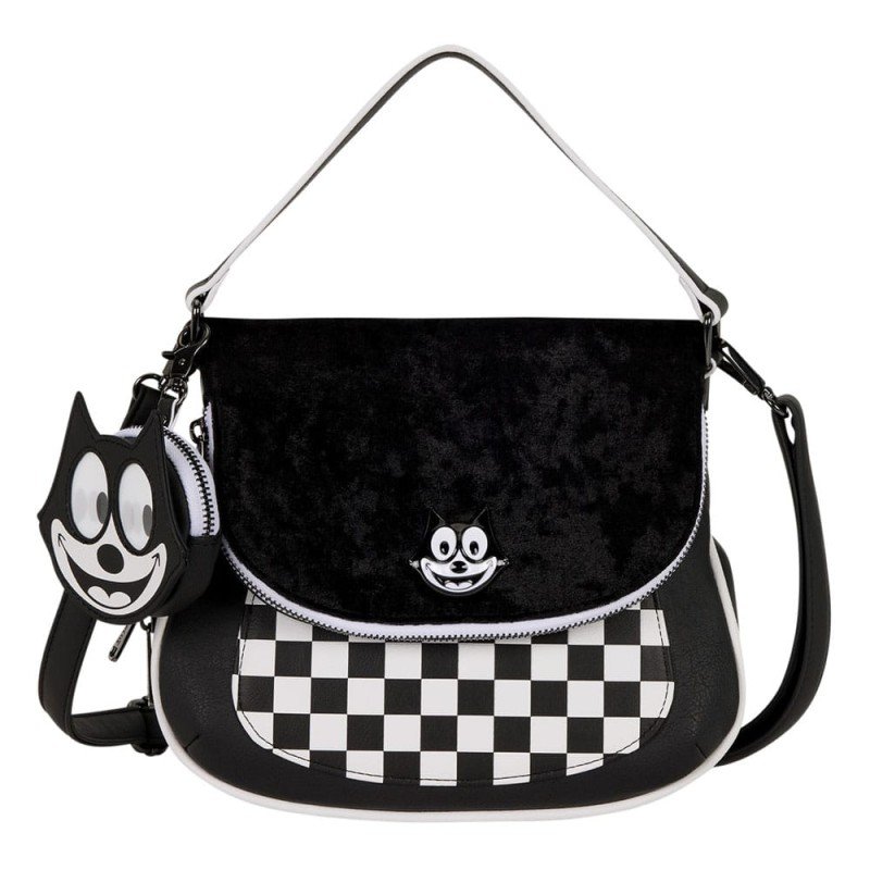 Universal by Loungefly Crossbody Denim Felix the Cat | 0671803557406
