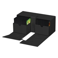 Ultimate Guard Twin Flip`n`Tray 266+ XenoSkin Monocolor Noir | 4056133025386