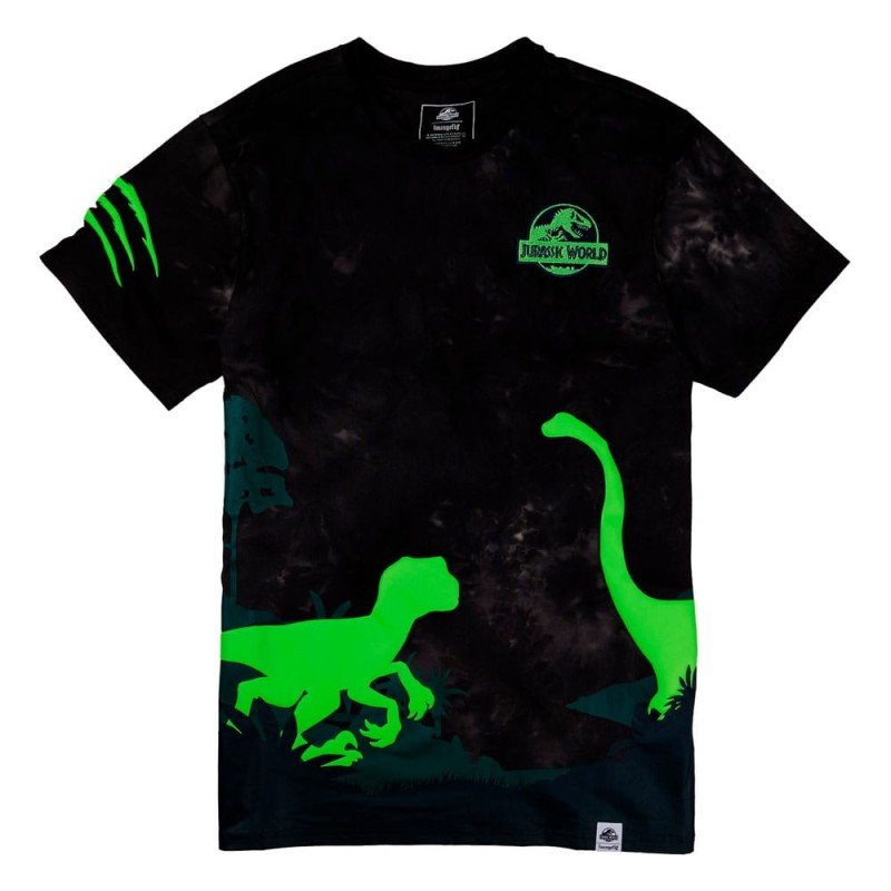 Jurassic World by Loungefly Tee T-Shirt Unisexe Dinos (XL) | 0671803549524
