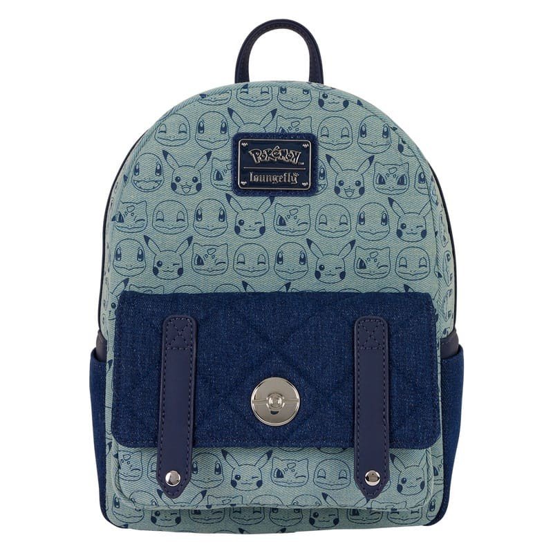 Pokemon by Loungefly sac à dos Mini Faux Denim | 0671803554801