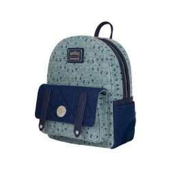 Pokemon by Loungefly Mini Backpack Faux Denim | 0671803554801