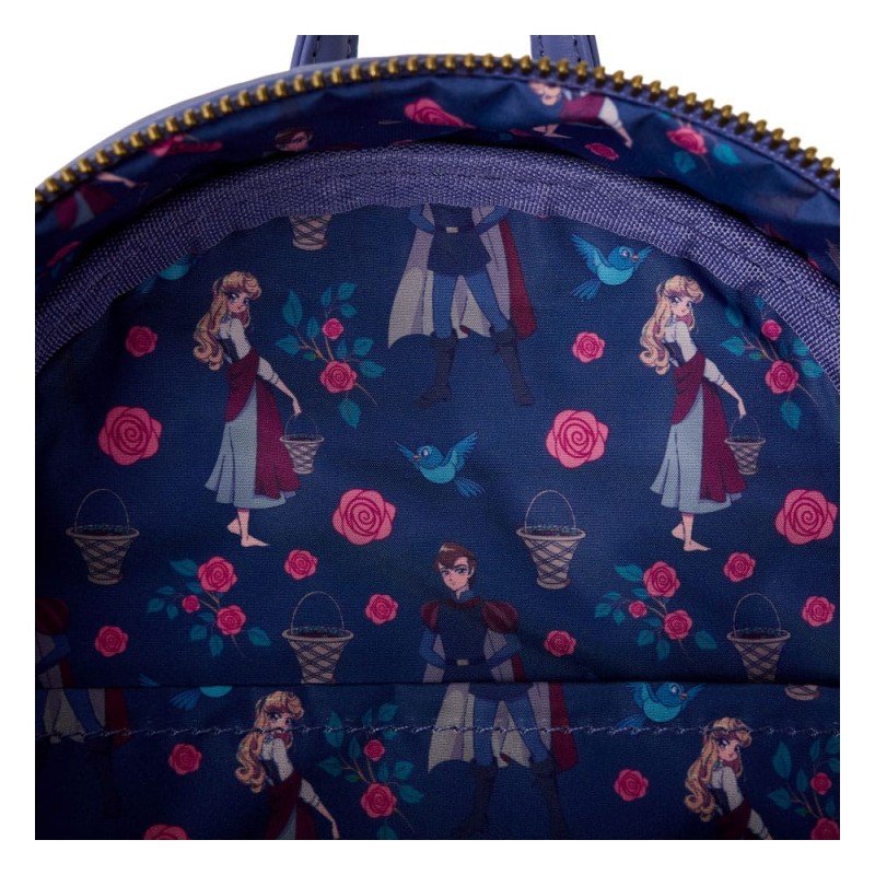Disney by Loungefly Mini Backpack Princess Aurora & Prince Phillip | 0671803545175