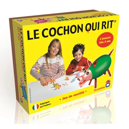 jeu : Le cochon qui rit
éditeur : TF1 / Dujardin
version française