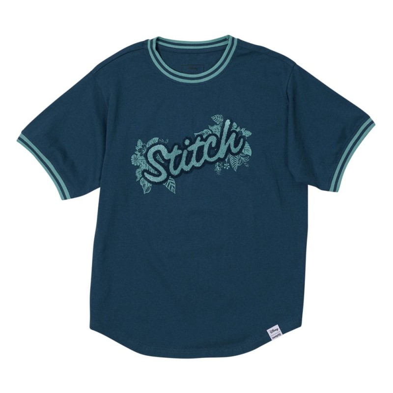 Disney by Loungefly Tee T-Shirt Unisex Stitch Sporty Size XXL | 0671803549258