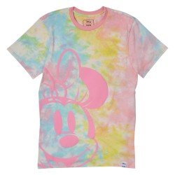 Disney by Loungefly Tee T-Shirt Unisex Minnie Mouse Tie Die Size L | 0671803554665